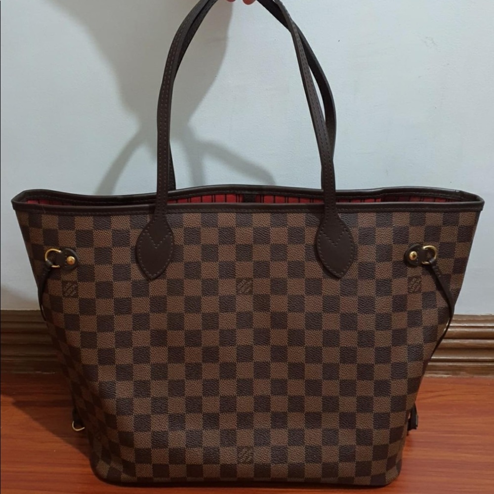 LV Neverfull Damier Ebene MM